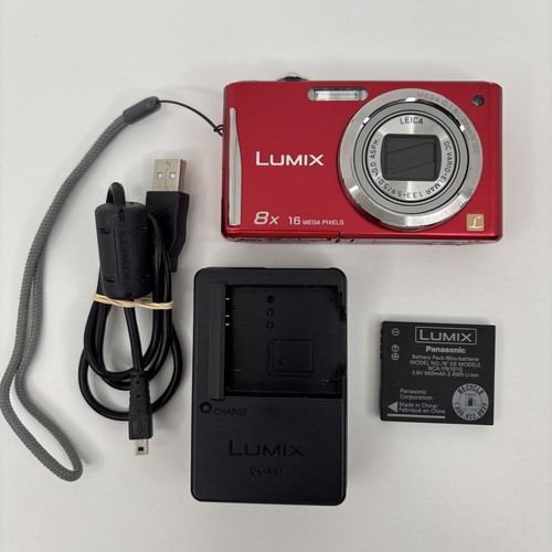 Panasonic lumix dmc fh27 red - lumix,