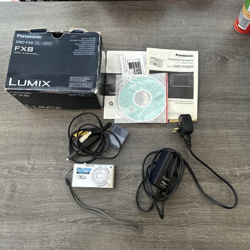 Panasonic lumix dmc fx8 0 - dmc-fx8, 5,0