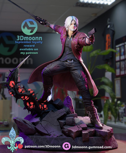 Dante dmc kit - dante, modellino